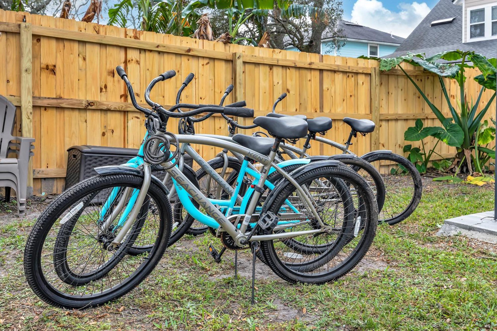 {Hidden Gem} Beach Home Blocks From Ocean +6 Bikes Jacksonville Beach Eksteriør billede