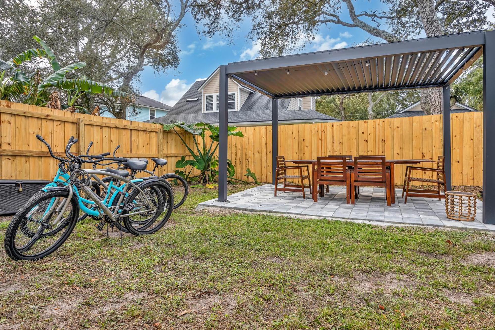 {Hidden Gem} Beach Home Blocks From Ocean +6 Bikes Jacksonville Beach Eksteriør billede